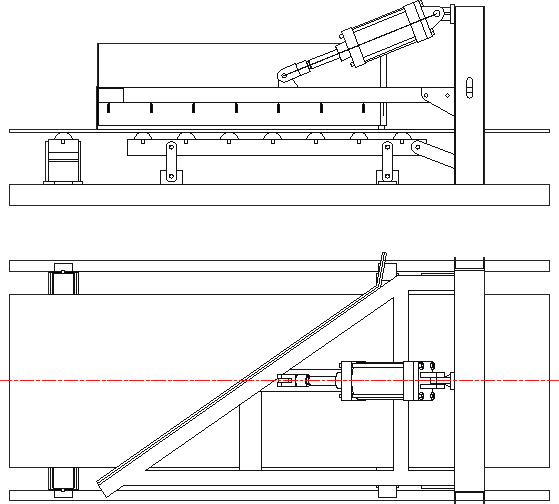 QTN-Z(Y)氣動單側(cè)犁式卸料器 QTN-Z(Y)氣動單側(cè)犁式卸料器